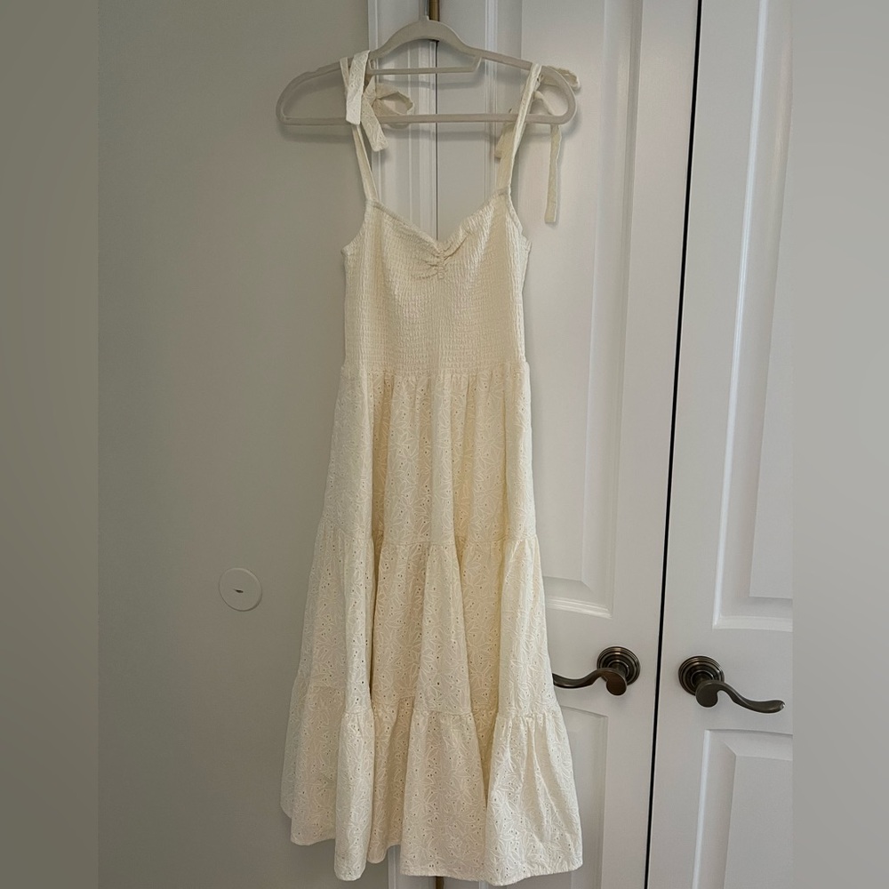 White Madewell Maxi dress